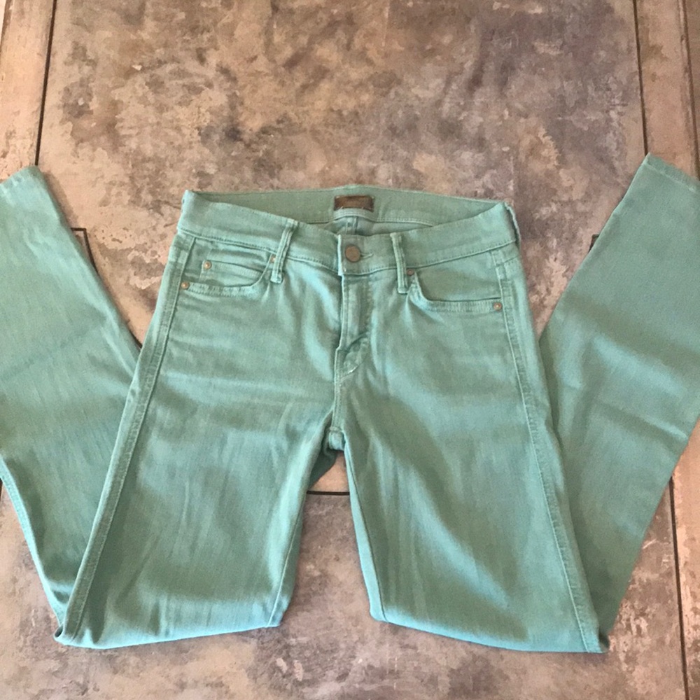 Mother ankle bootcut jean